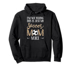 Im Not Yelling This Is Just My Soccer Mom Hoodie - Custom Art Print Unisex