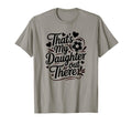 Thats My Daughter Out There Soccer Mom T-Shirt - Custom Art Print Unisex