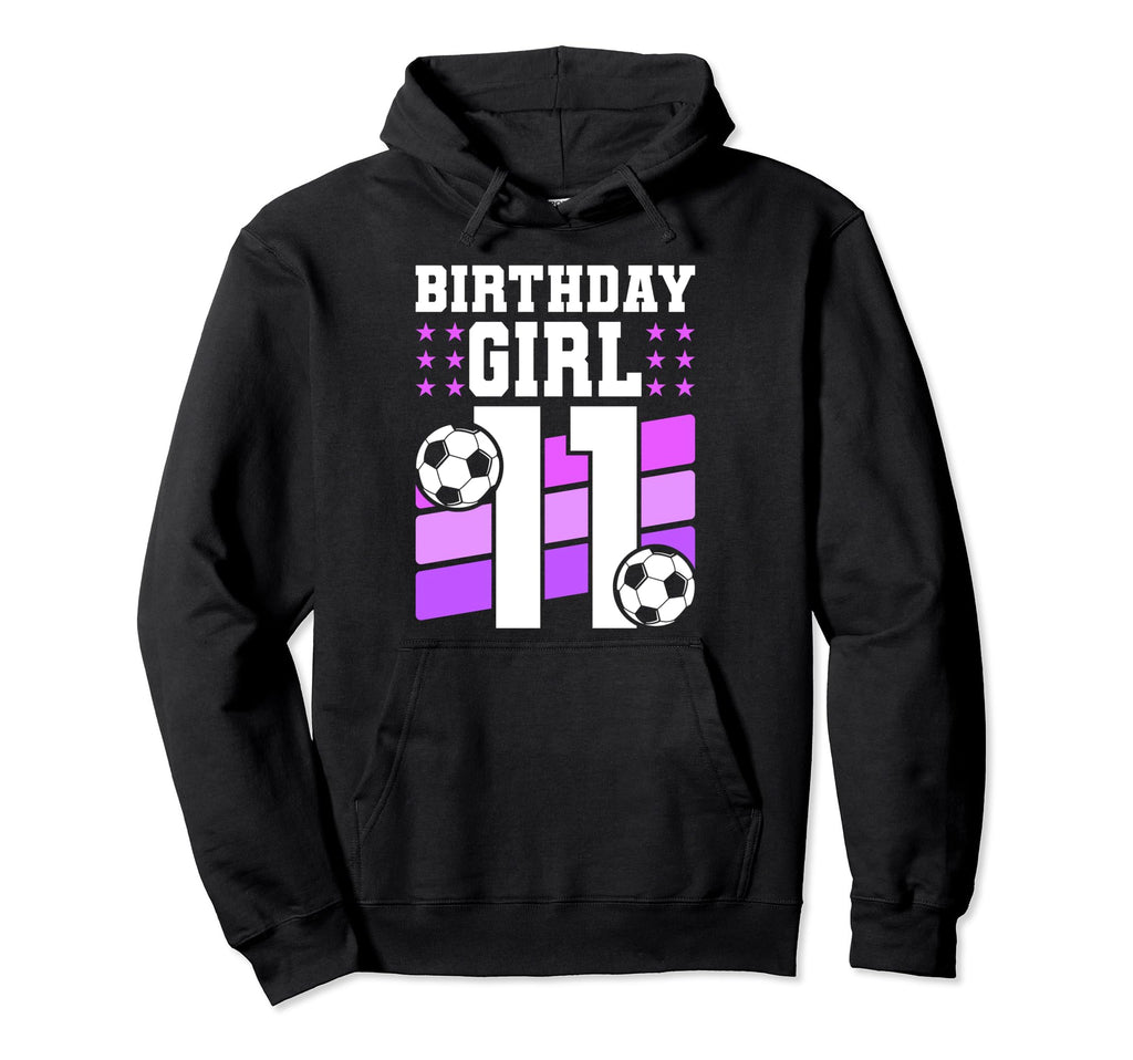 11 Years Old 11Th Birthday Gift Soccer Hoodie - Trendy Graphic Men Women