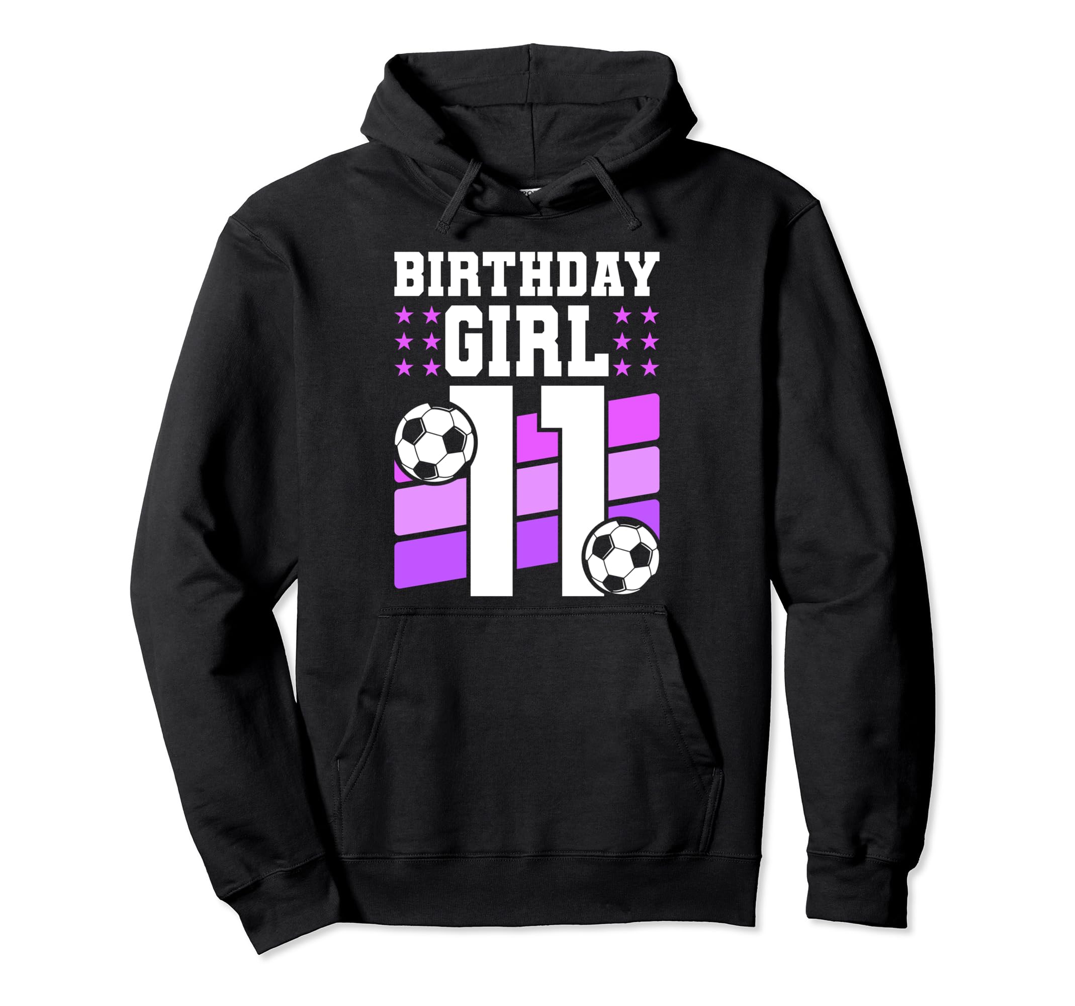 11 Years Old 11Th Birthday Gift Soccer Hoodie - Trendy Graphic Men Women