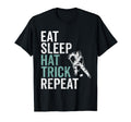 Eat Sleep Hat Trick Repeat Ice T-Shirt - Casual Everyday Wear Unisex