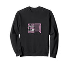 Never Underestimate Soccer Funny Sweatshirt - Minimalist Print for Adults
