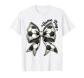 Game Day Soccer Bow Coquette Sports T-Shirt - Unique Graphic for Adults