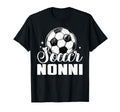 Soccer Nonni Matching Family T-Shirt - Casual Everyday Wear for Adults