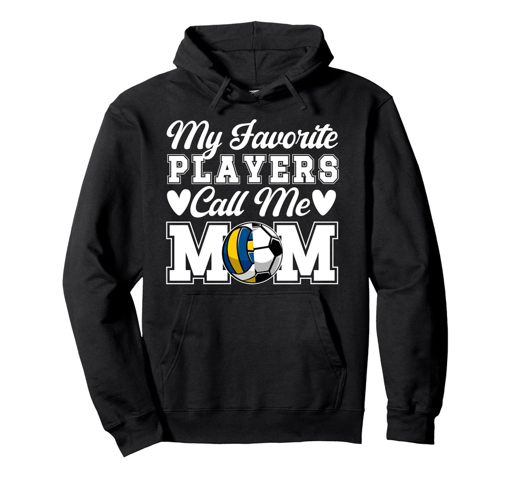 My Favorite Players Call Me Mom Hoodie - Custom Art Print for Adults