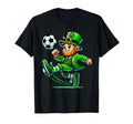 Leprechaun Soccer St Patricks Day T-Shirt - Fun Novelty Design for Adults