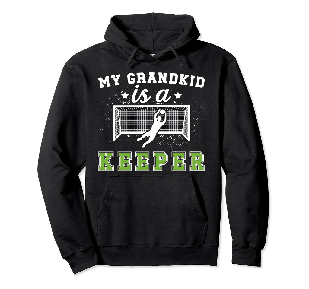 Proud Soccer Goalkeeper Grandpa Soccer Hoodie - Unique Graphic for Adults