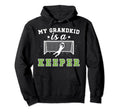 Proud Soccer Goalkeeper Grandpa Soccer Hoodie - Unique Graphic for Adults