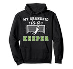 Proud Soccer Goalkeeper Grandpa Soccer Hoodie - Unique Graphic for Adults