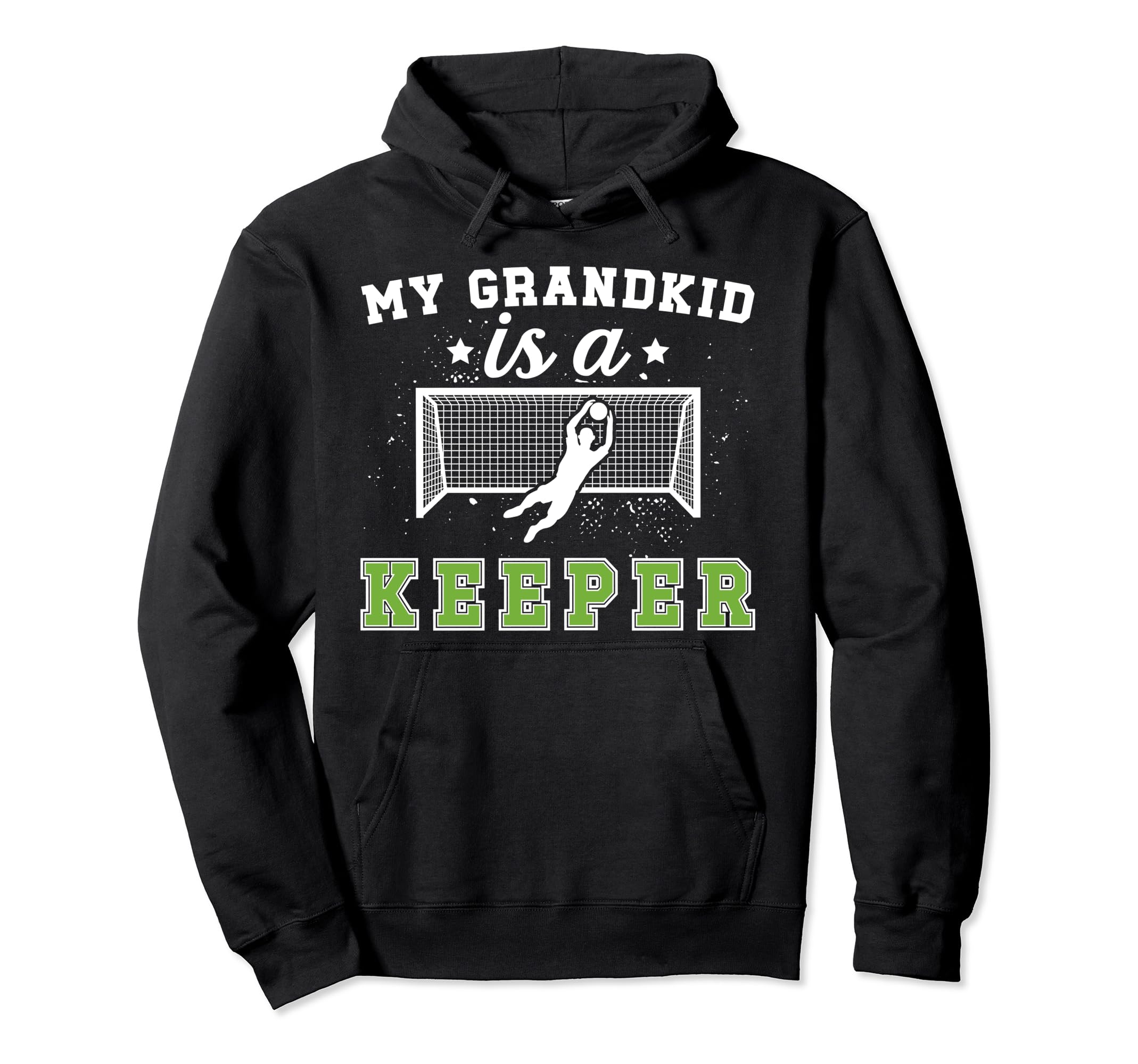 Proud Soccer Goalkeeper Grandpa Soccer Hoodie - Unique Graphic for Adults