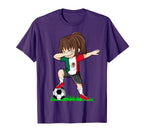 Soccer Mexico Jersey Mexican Flag T-Shirt - Streetwear Style for Adults
