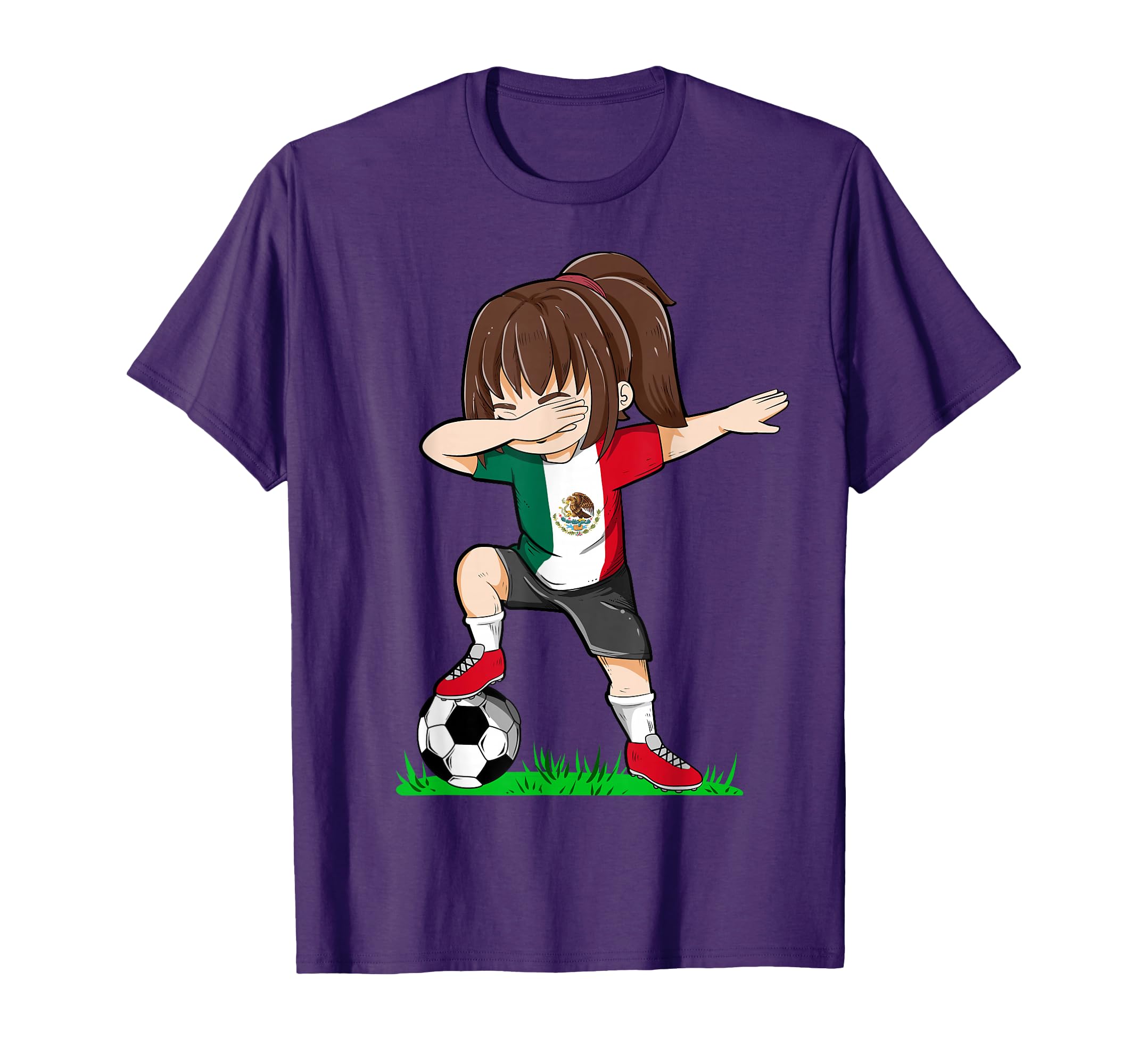 Soccer Mexico Jersey Mexican Flag T-Shirt - Streetwear Style for Adults