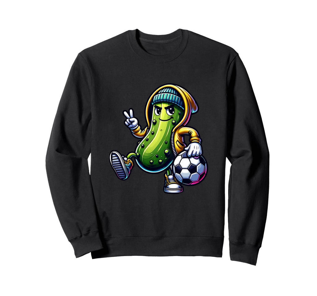 Urban Pickle Soccer Player Sweatshirt - Streetwear Style for Adults