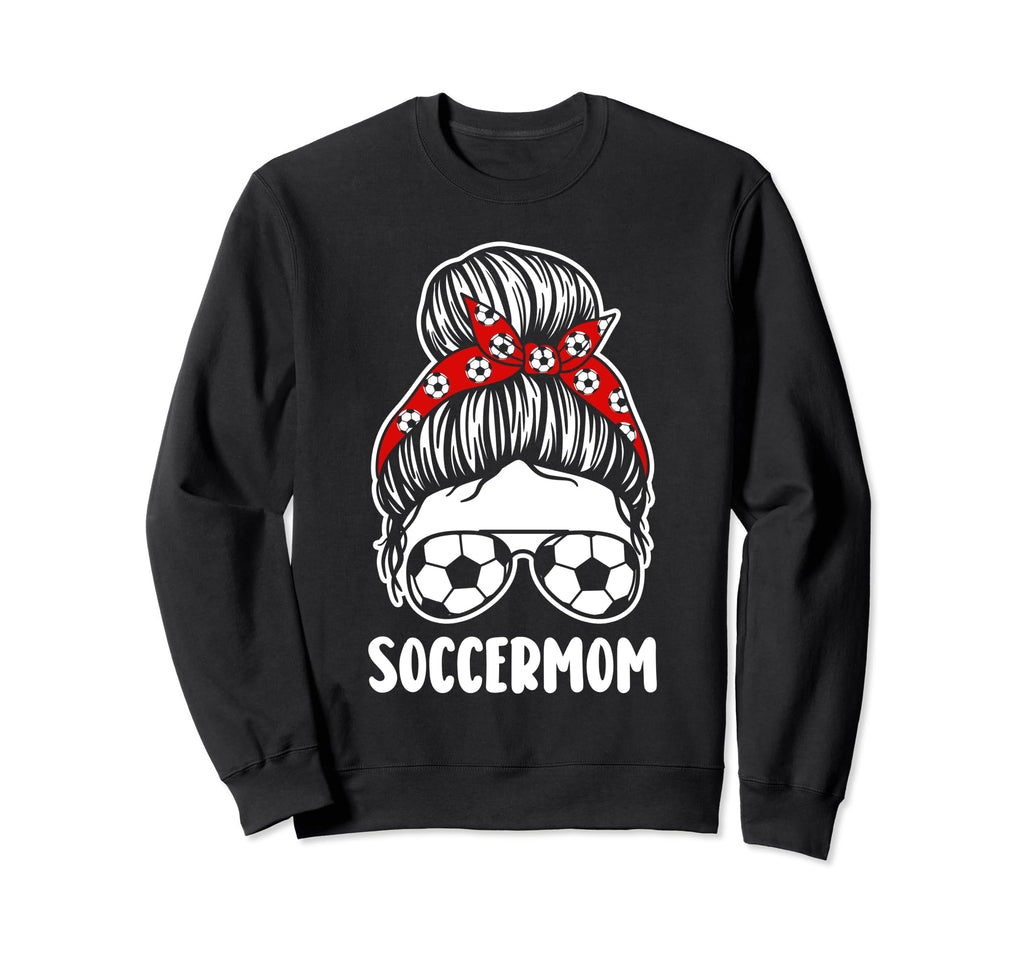 Mom Mother Soccer Sweatshirt - Streetwear Style Men Women