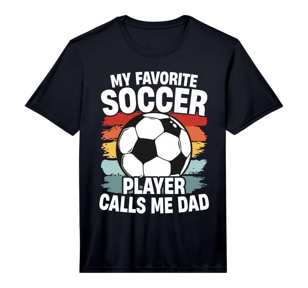 My Favorite Soccer Player Calls Me T-Shirt - Fun Novelty Design for Adults