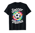 Soccer Mama Mom Tie Dye T-Shirt - Novelty Apparel for Adults