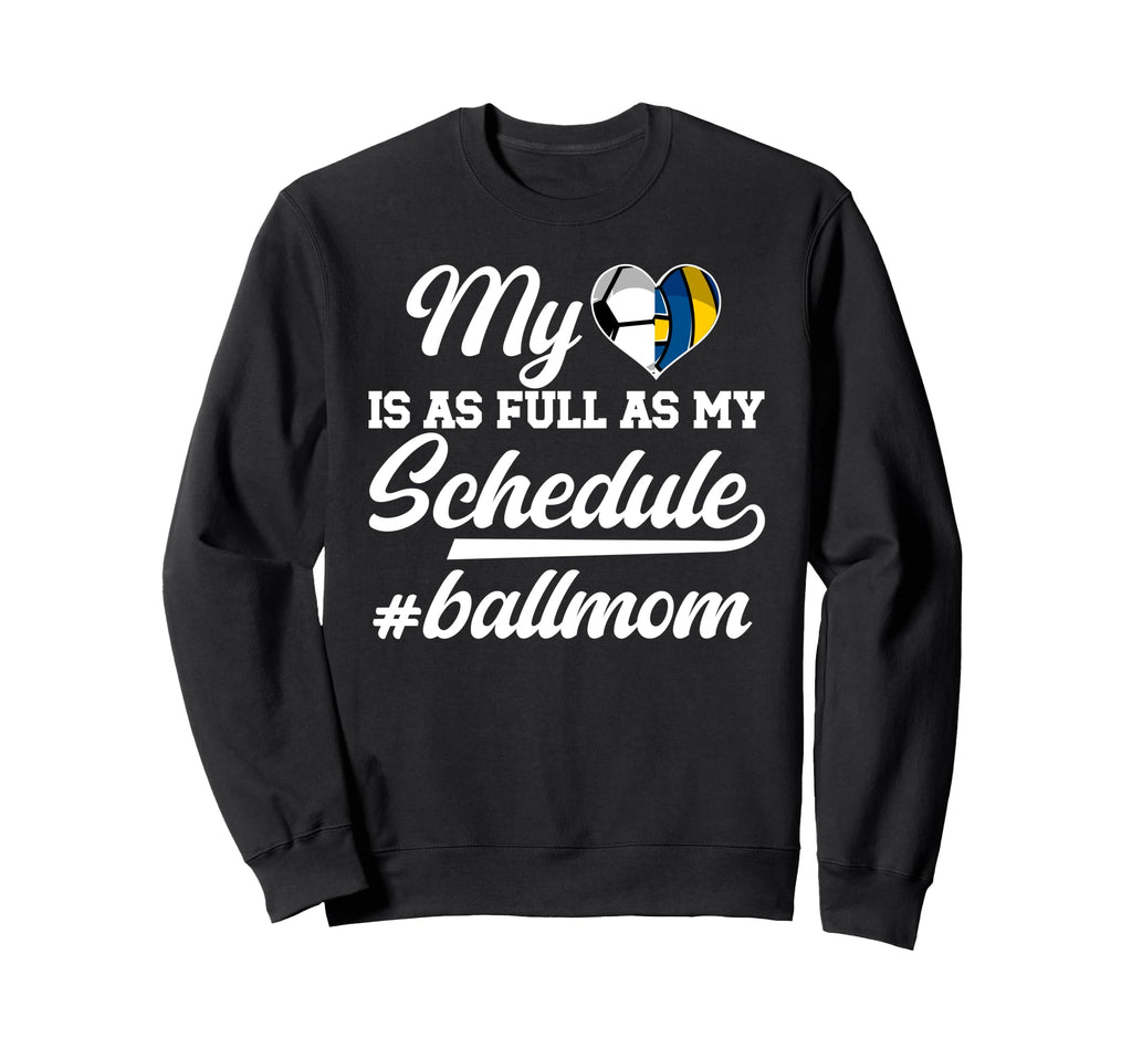 Ball Mom Proud Soccer Volleyball Sweatshirt - Aesthetic Graphic Men Women