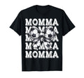 Coquette Soccer Momma Matching Family T-Shirt - Unique Graphic Men Women