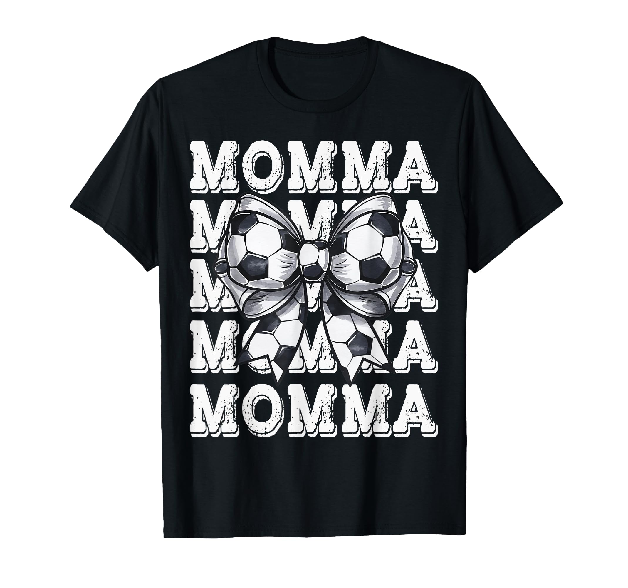 Coquette Soccer Momma Matching Family T-Shirt - Unique Graphic Men Women