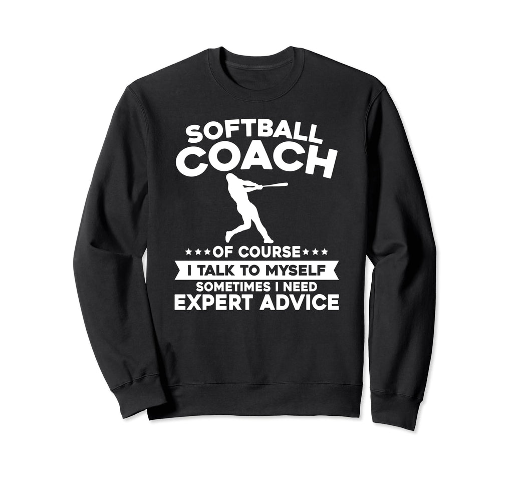 Softball Coach Training Trainer Sweatshirt - Aesthetic Graphic Unisex