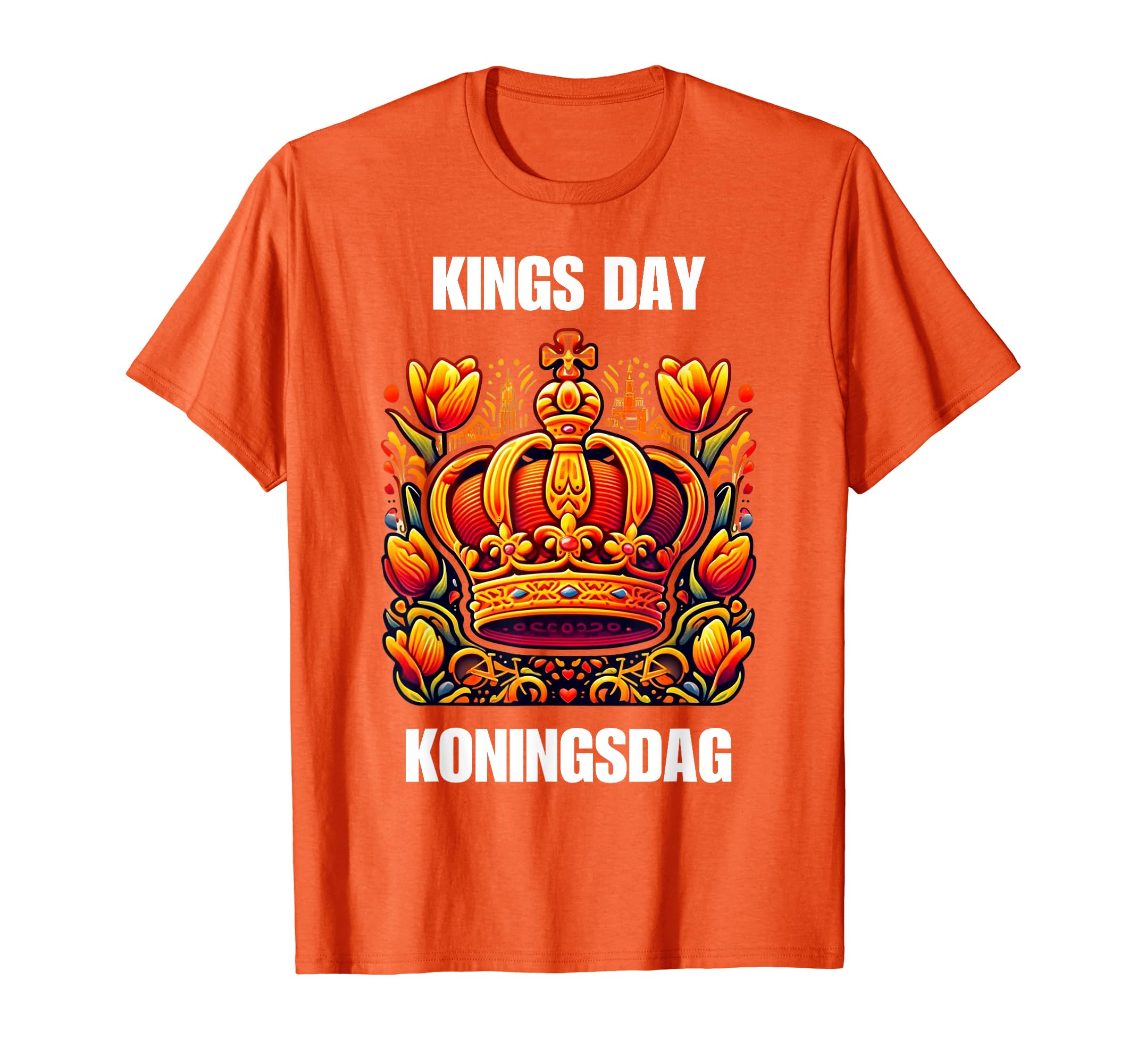 Kings Day Netherlands Koningsdag T-Shirt - Graphic Print Men Women