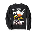 My Favorite Players Baseball Soccer Sweatshirt - Trendy Graphic for Adults