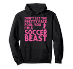 Soccer Art Teen Goalie Soccer Player Hoodie - Streetwear Style Unisex
