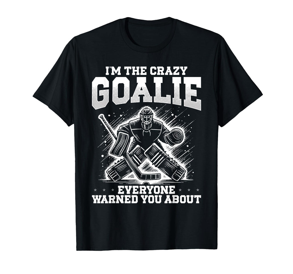 Ice Hockey Goalie Gift Ice Hockey Hoodie - Trendy Graphic Men Women