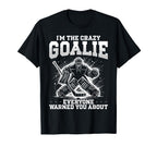 Ice Hockey Goalie Gift Ice Hockey Hoodie - Trendy Graphic Men Women
