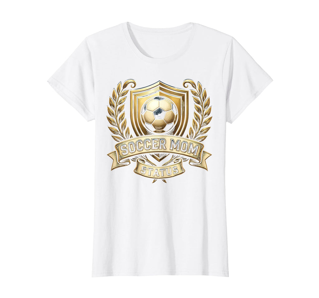 Soccer Mom Status Proud Sports Mom T-Shirt - Trendy Graphic Men Women