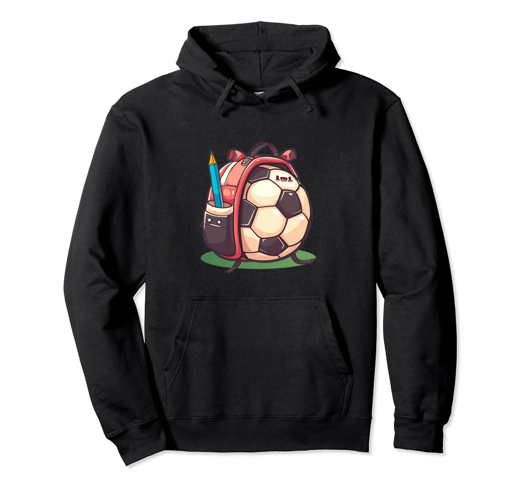 Soccer Back To School Sport First Day Hoodie - Minimalist Print Unisex