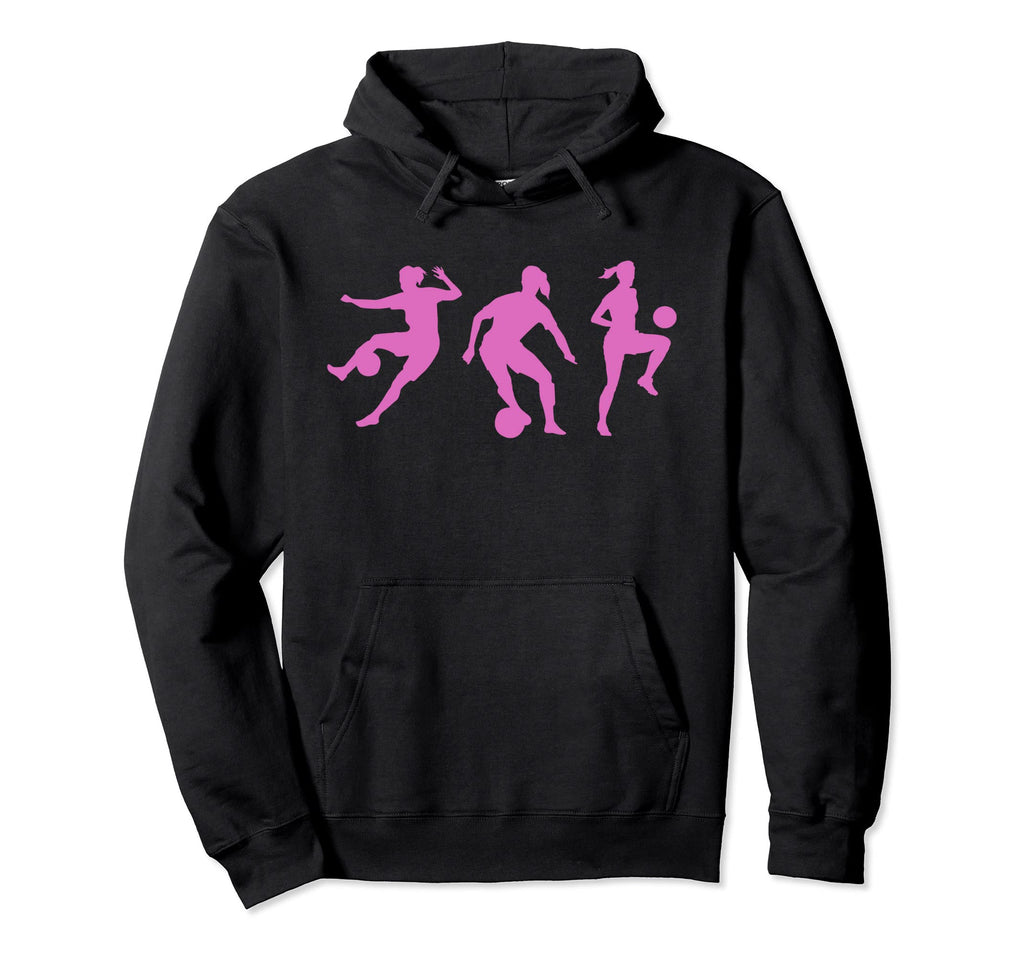 Soccer Player Hoodie - Aesthetic Graphic for Adults