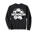 Soccer Mommom Soccer Ball Sweatshirt - Casual Everyday Wear for Adults