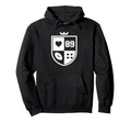 I Love Football I Heart Football Funny Hoodie - Graphic Print Unisex