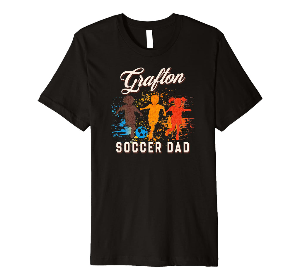 Mens Grafton Soccer Dad T-Shirt - Graphic Print Men Women