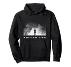 Soccer Soccer Players Or Fans Hoodie - Aesthetic Graphic for Adults
