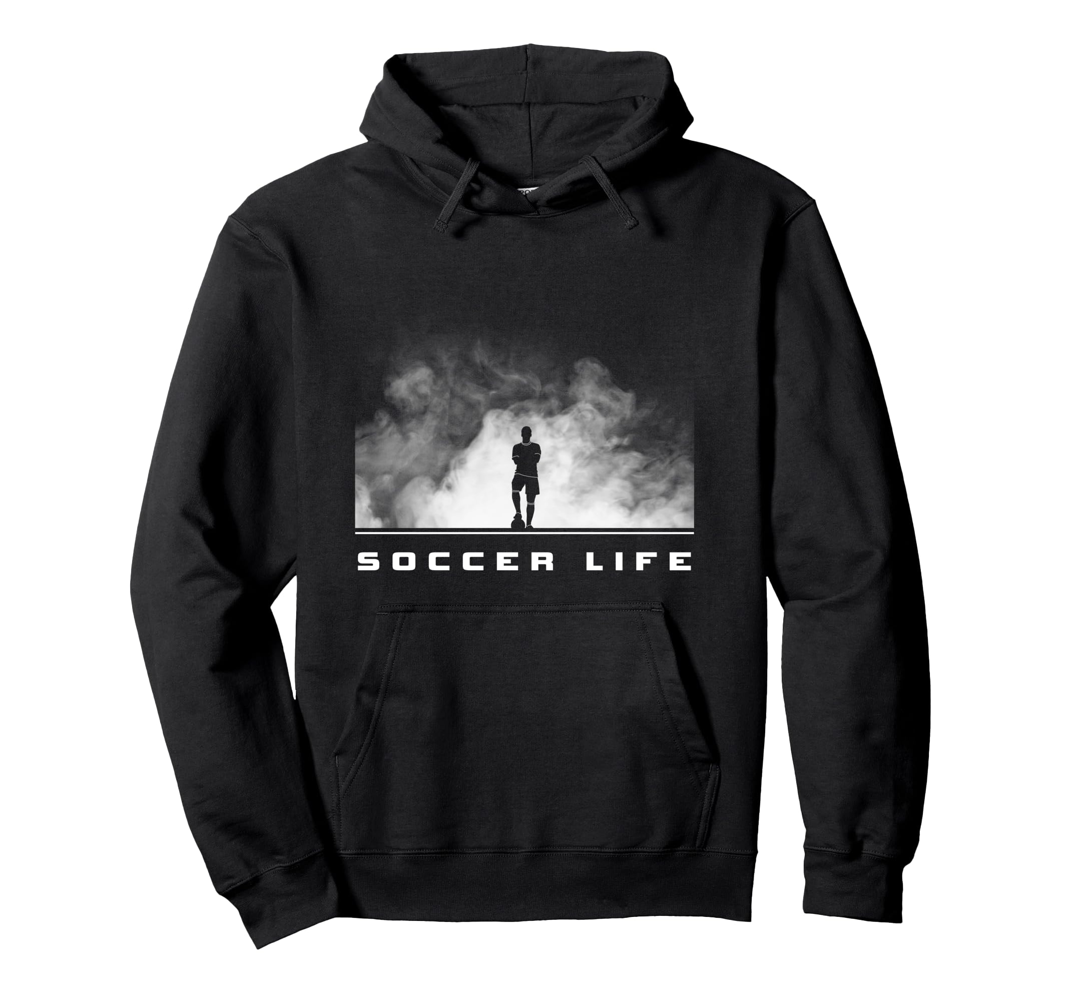 Soccer Soccer Players Or Fans Hoodie - Aesthetic Graphic for Adults
