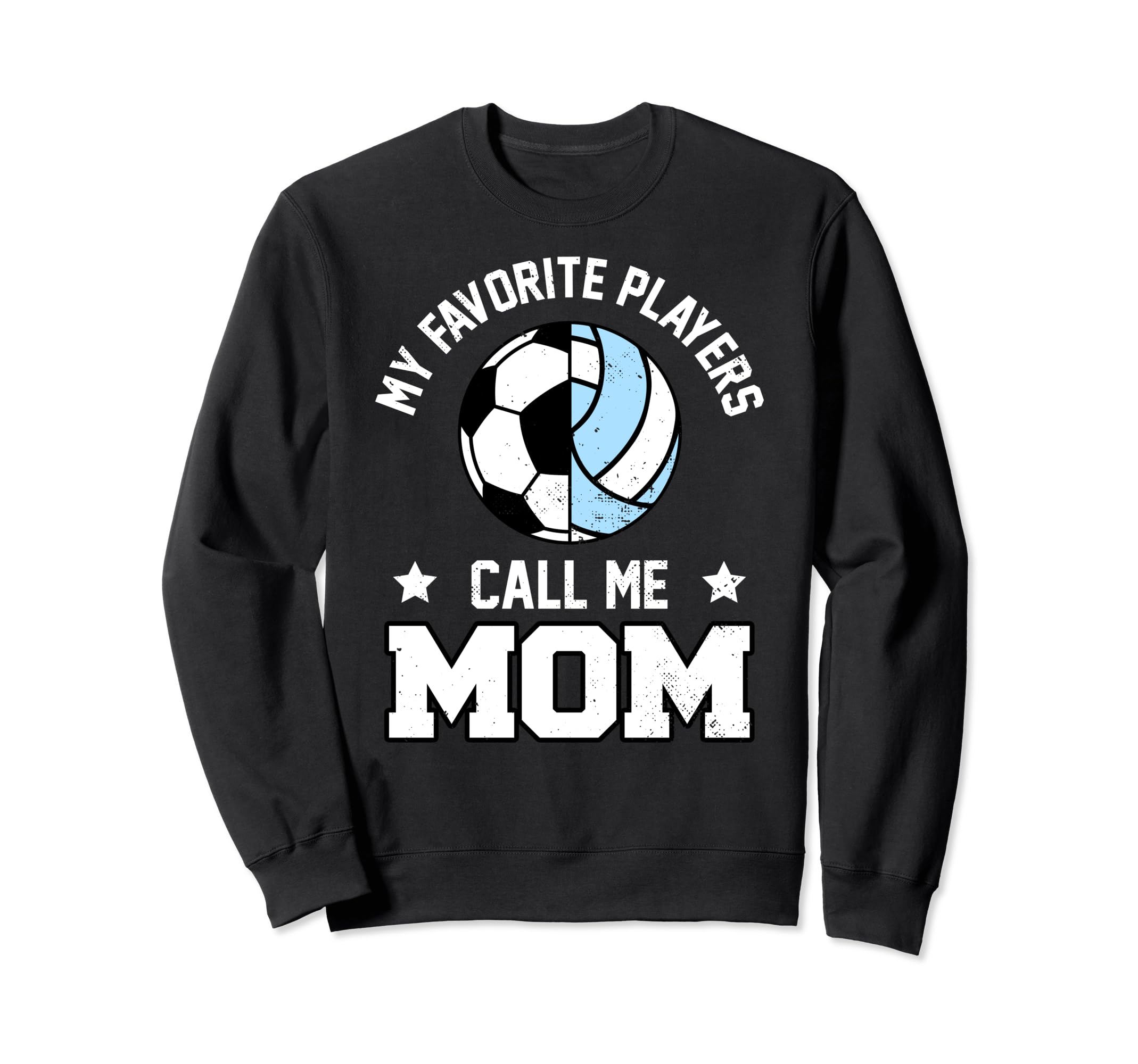 My Favorites Soccer Volleyball Sweatshirt - Fun Novelty Design for Adults