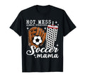 Hot Mess Always Stressed Soccer Hoodie - Casual Everyday Wear Men Women