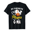 My Favorite Players Baseball Soccer T-Shirt - Graphic Print Unisex