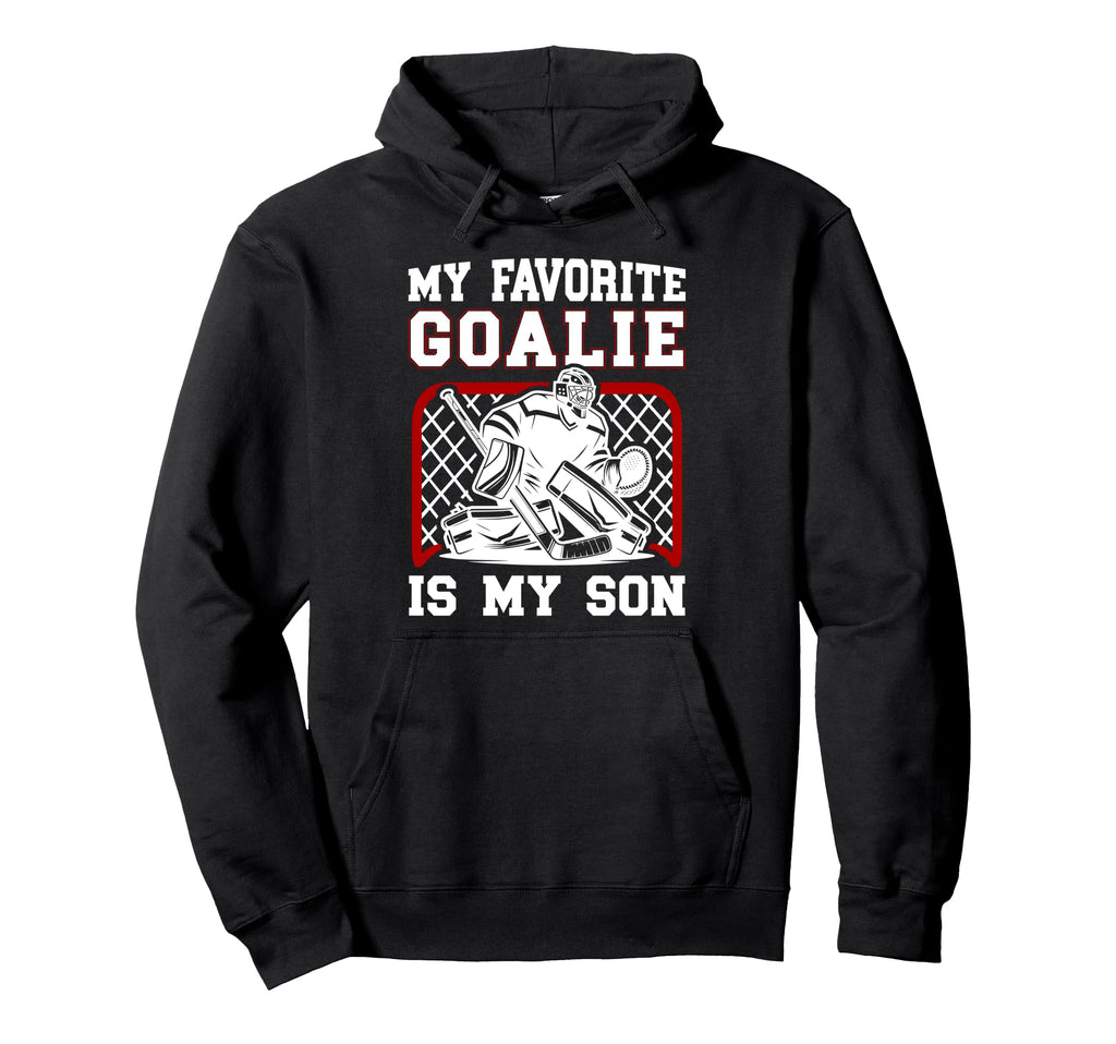 Proud Hockey Keeper Mom Ice Hockey Hoodie - Fun Novelty Design Unisex