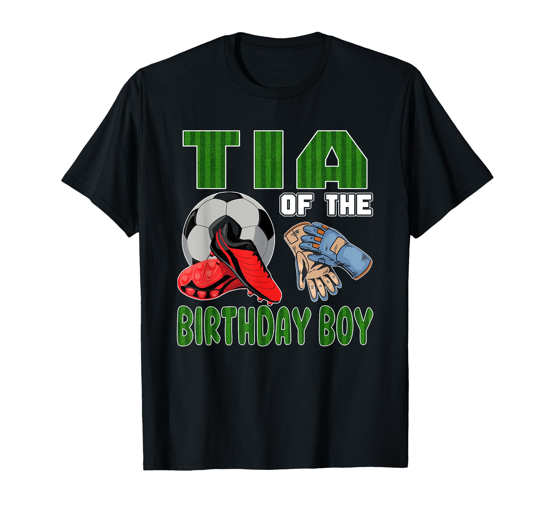 Tia Birthday Soccer Group Family Matching T-Shirt - Novelty Apparel Unisex