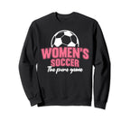 Soccer Team Outfit Players Sweatshirt - Casual Everyday Wear Men Women