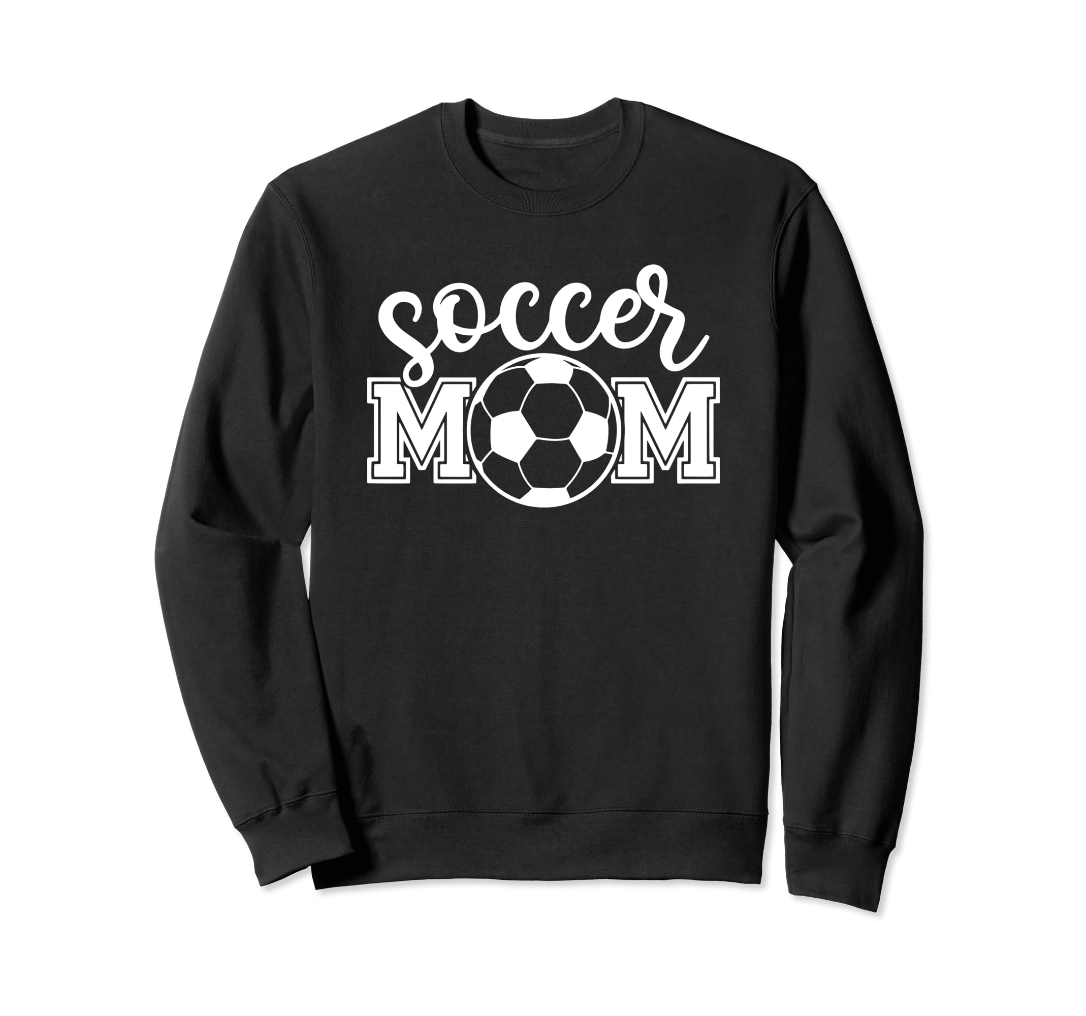 Soccer Mom Sport Mothers Day Funny Sweatshirt - Minimalist Print Men Women