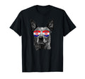 Croatia Dog Flag Sunglasses Football T-Shirt - Custom Art Print Men Women