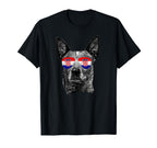 Croatia Dog Flag Sunglasses Football T-Shirt - Custom Art Print Men Women