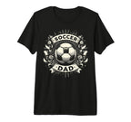 Soccer Dad Family Matching Dad T-Shirt - Minimalist Print Men Women