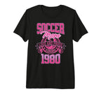 Soccer Mom Loud Proud Since 1980 T-Shirt - Aesthetic Graphic Men Women