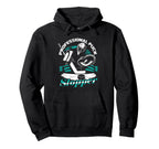 Goalie Puck Goalkeeper Ice Hockey Puck Hoodie - Trendy Graphic Unisex