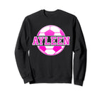 Ayleen Name Soccer Play Football Sweatshirt - Streetwear Style Unisex